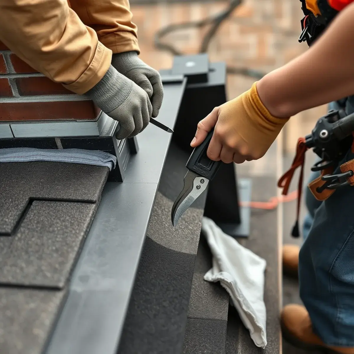 Chimney Services service in progress for a New York homeowner