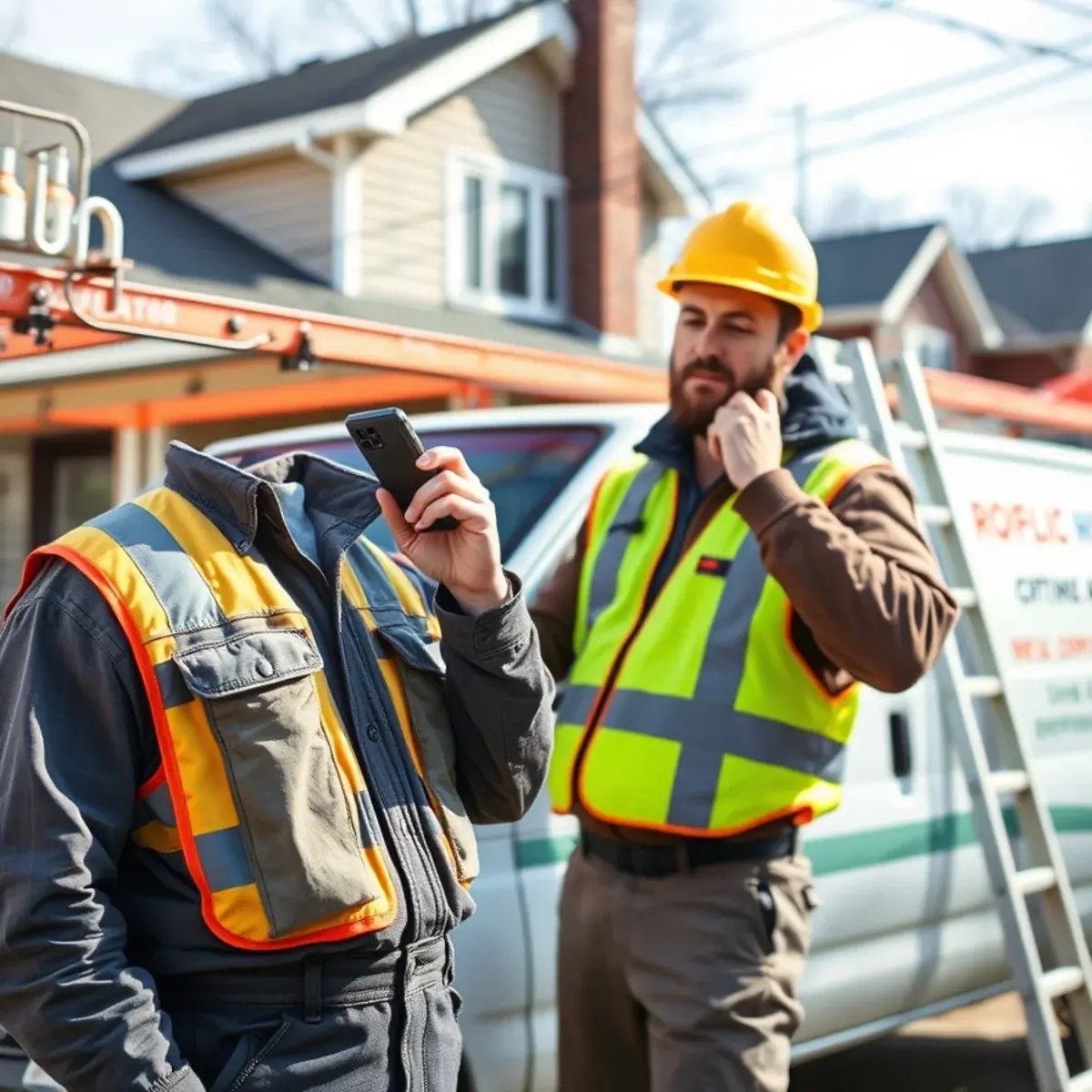 Cuenca roofing contractor answering a homeowner estimate request in New City NY