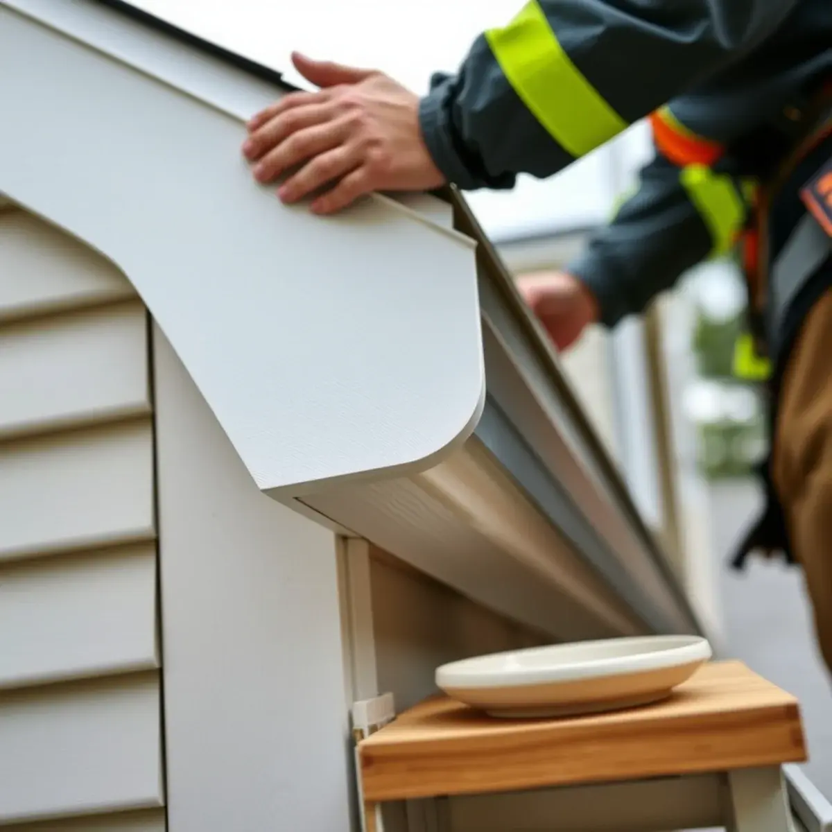 Siding trim detail - Pearl River, NY