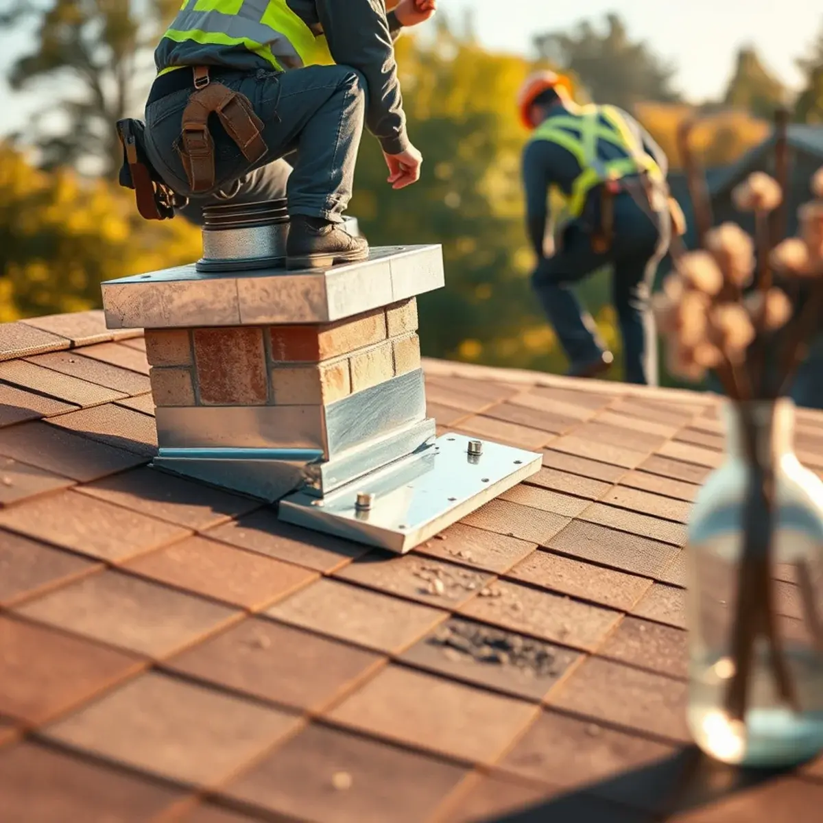 Chimney flashing - Suffern, NY