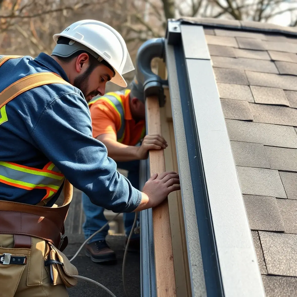 New Roof Installation service in progress for a New York homeowner