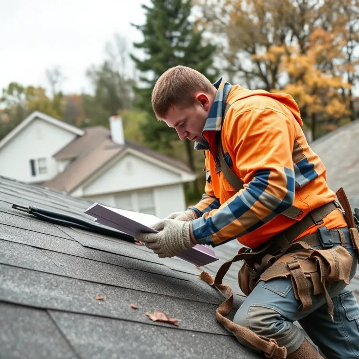 Storm damage roof repair near Amenia, NY