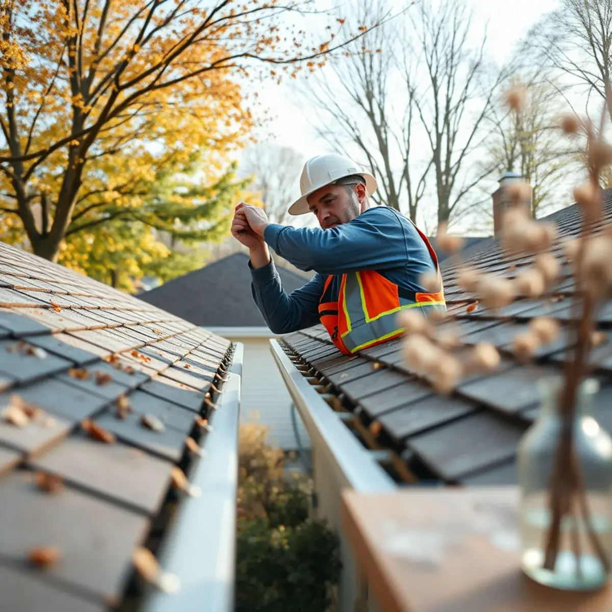 Gutter protection and roof drainage work near Amenia, NY