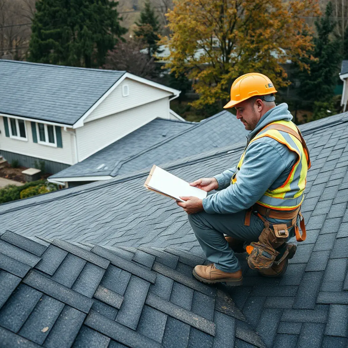 Storm damage roof repair near Amsterdam, NY