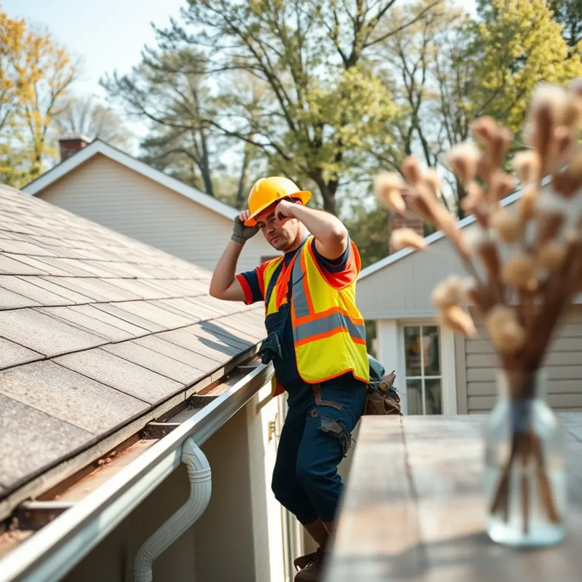 Gutter protection and roof drainage work near Amsterdam, NY