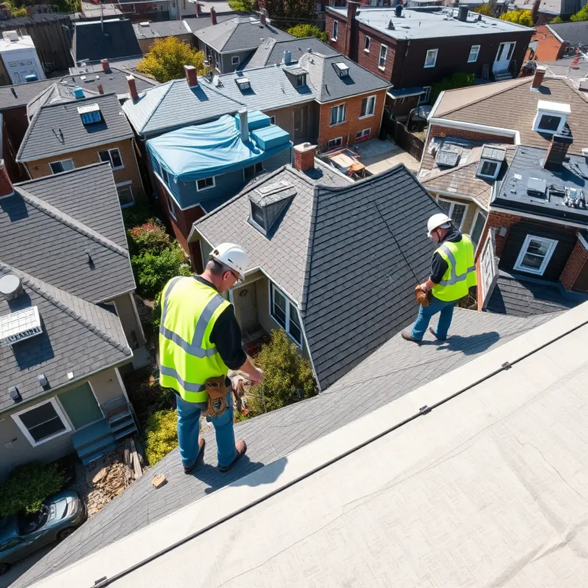 Roof replacement project near Annadale, NY