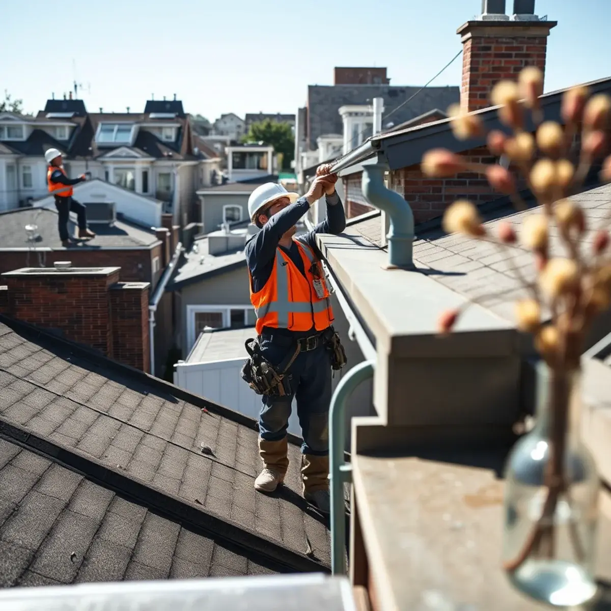 Gutter protection and roof drainage work near Annadale, NY