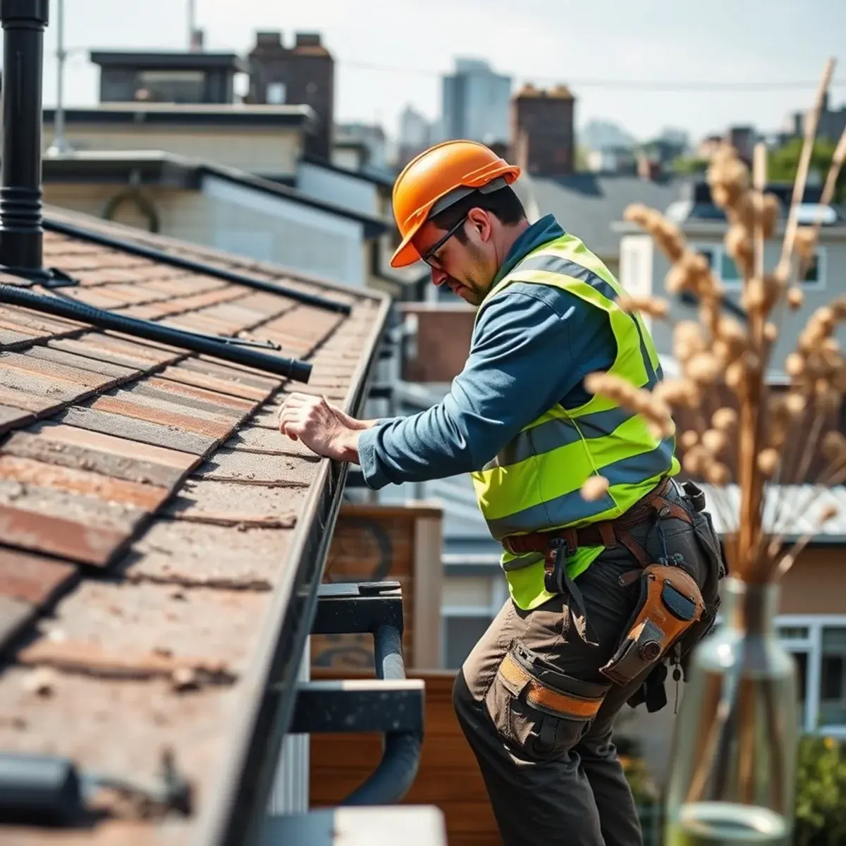 Gutter protection and roof drainage work near Belmont, NY