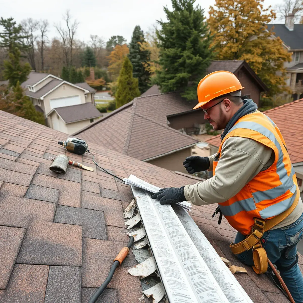 Storm damage roof repair near Callicoon, NY