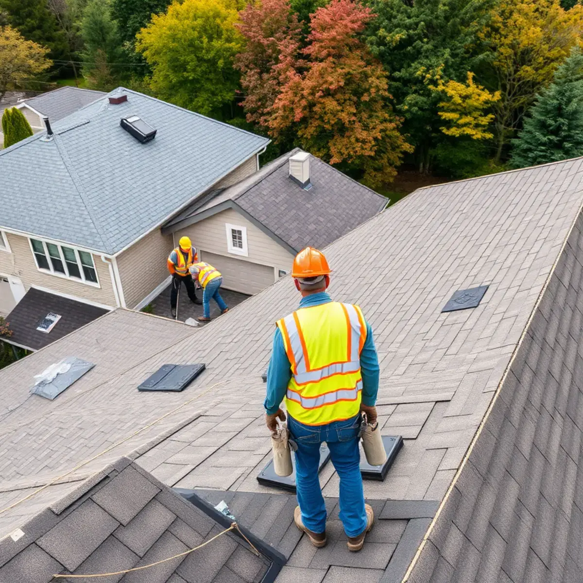 Roof replacement project near Canandaigua, NY