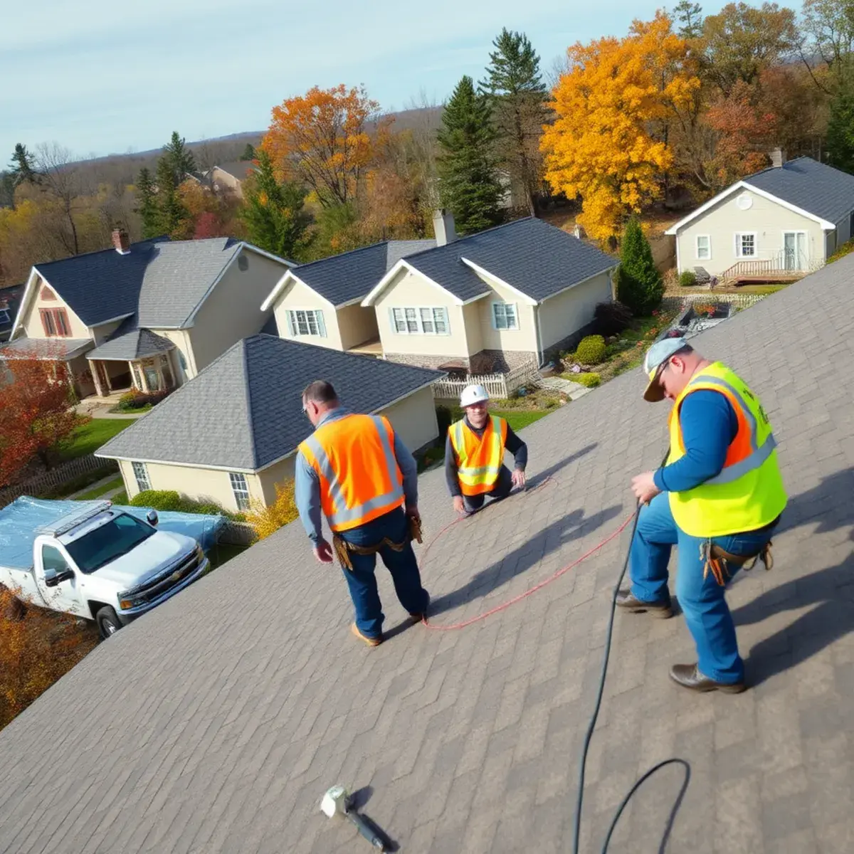 Roof replacement project near Clinton County, NY