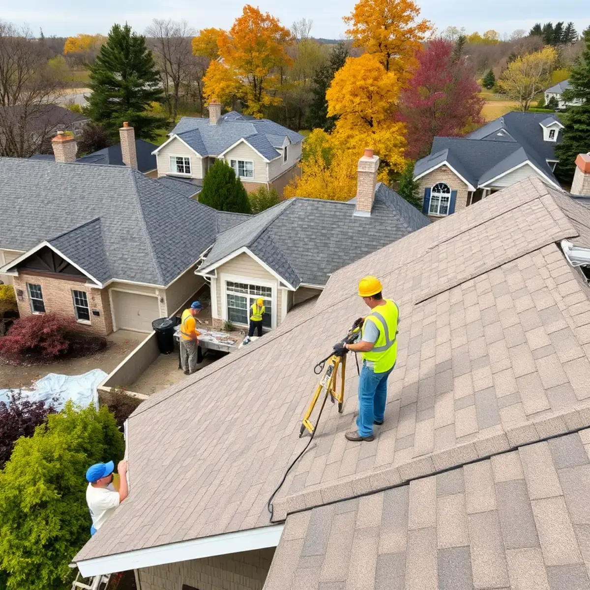 Roof replacement project near Cortland County, NY