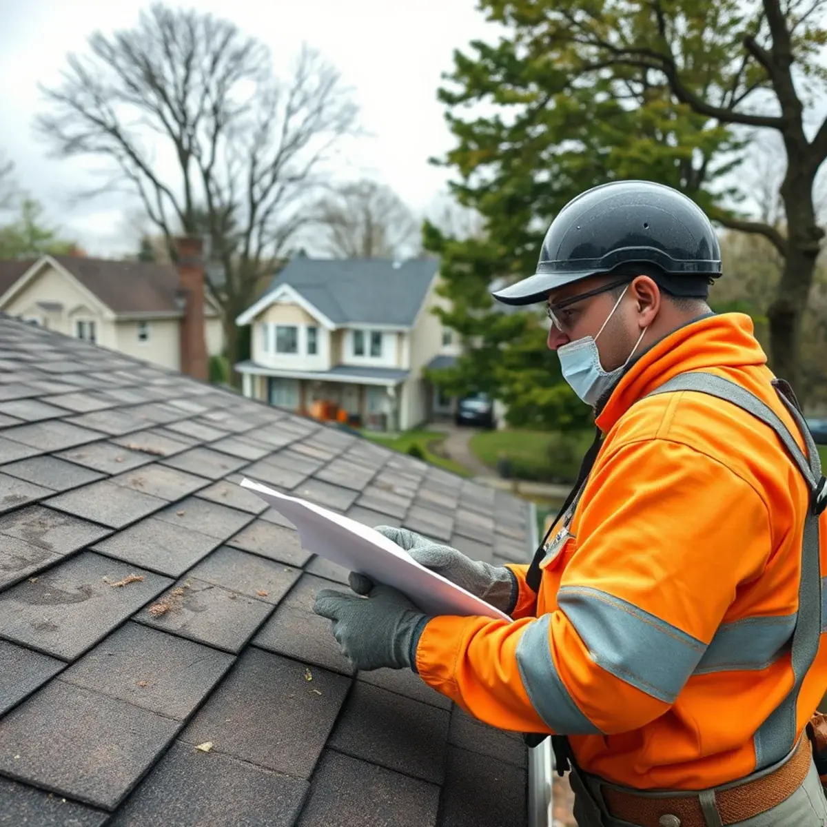 Storm damage roof repair near Cortland County, NY