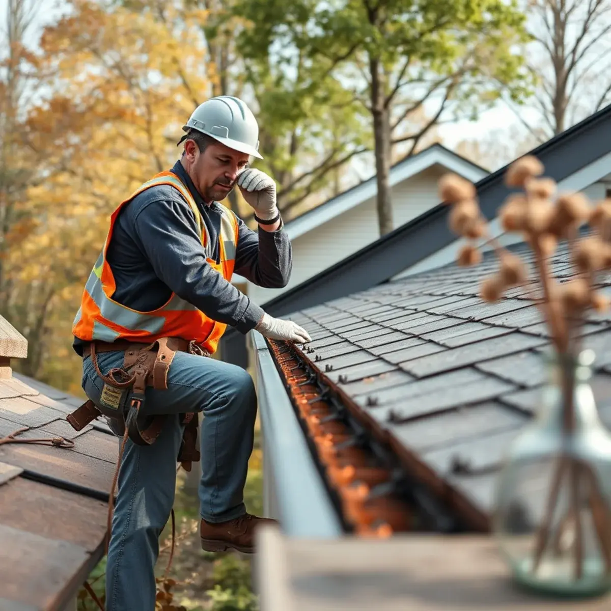Gutter protection and roof drainage work near Cortland County, NY