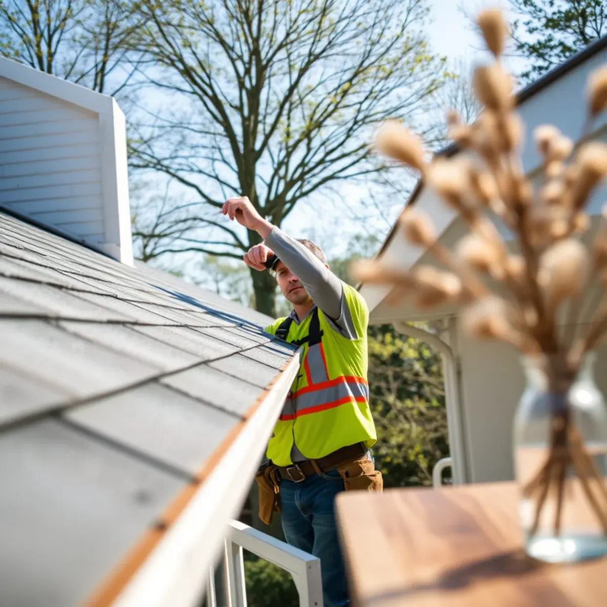 Gutter protection and roof drainage work near Dix Hills, NY