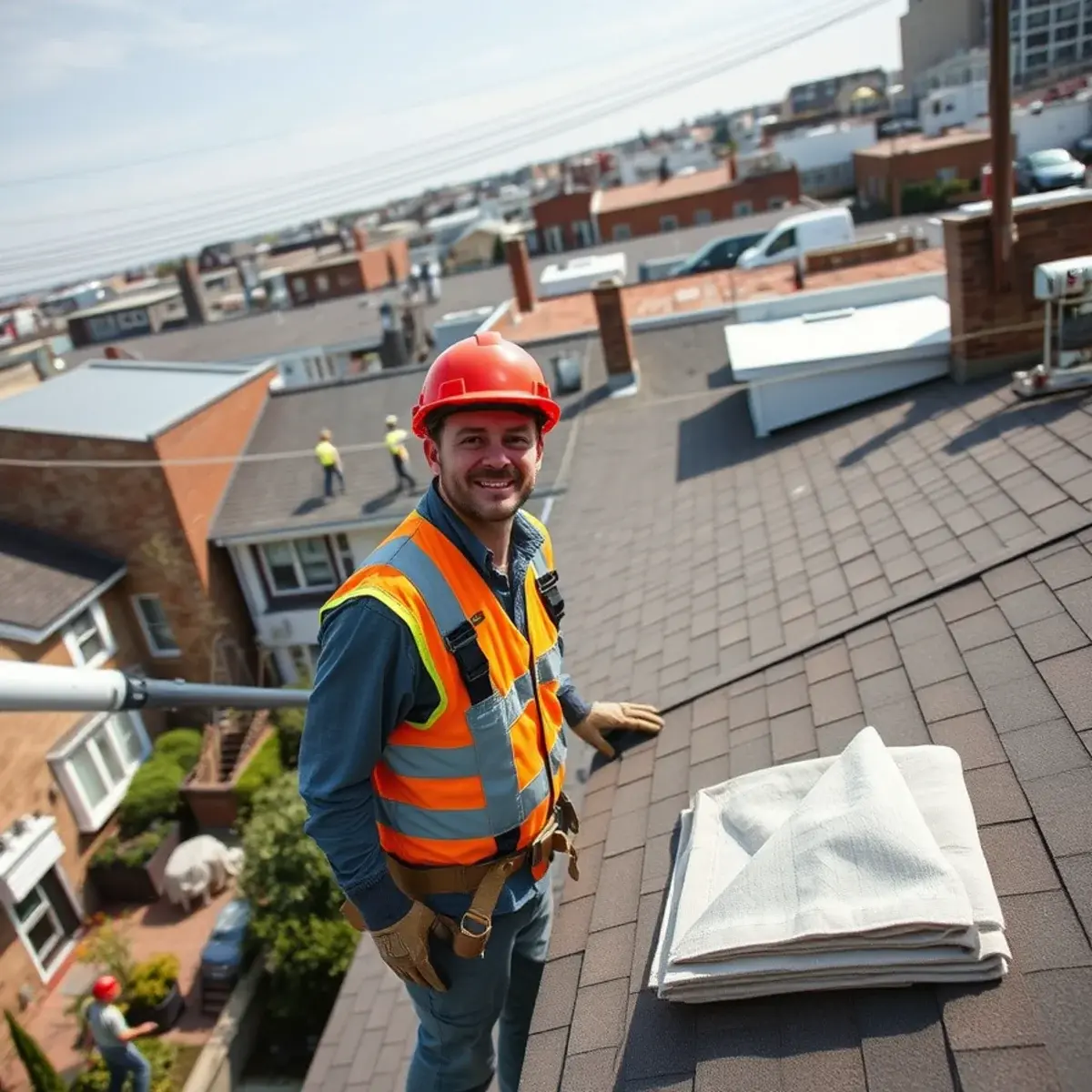 Roof replacement project near Eastchester, NY