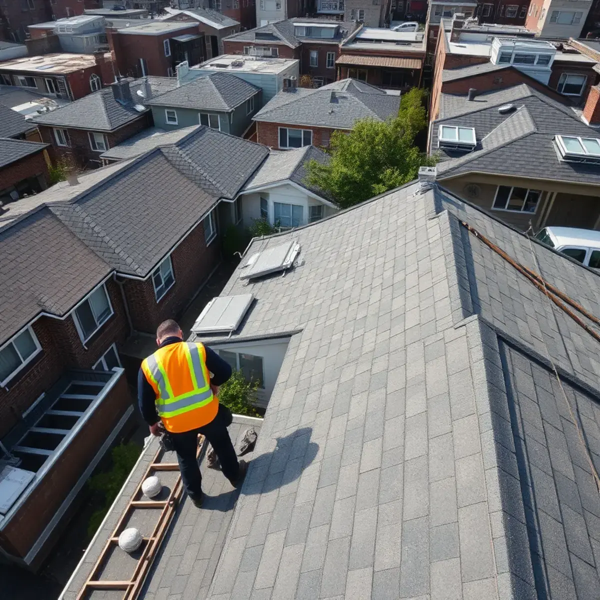 Roof replacement project near Eltingville, NY