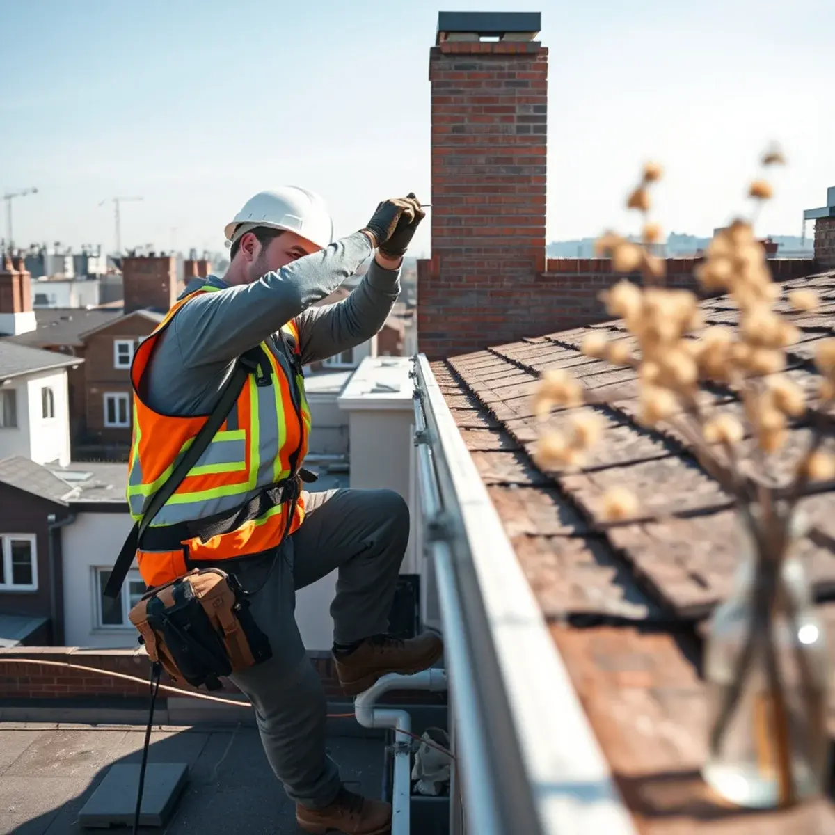 Gutter protection and roof drainage work near Great Kills, NY