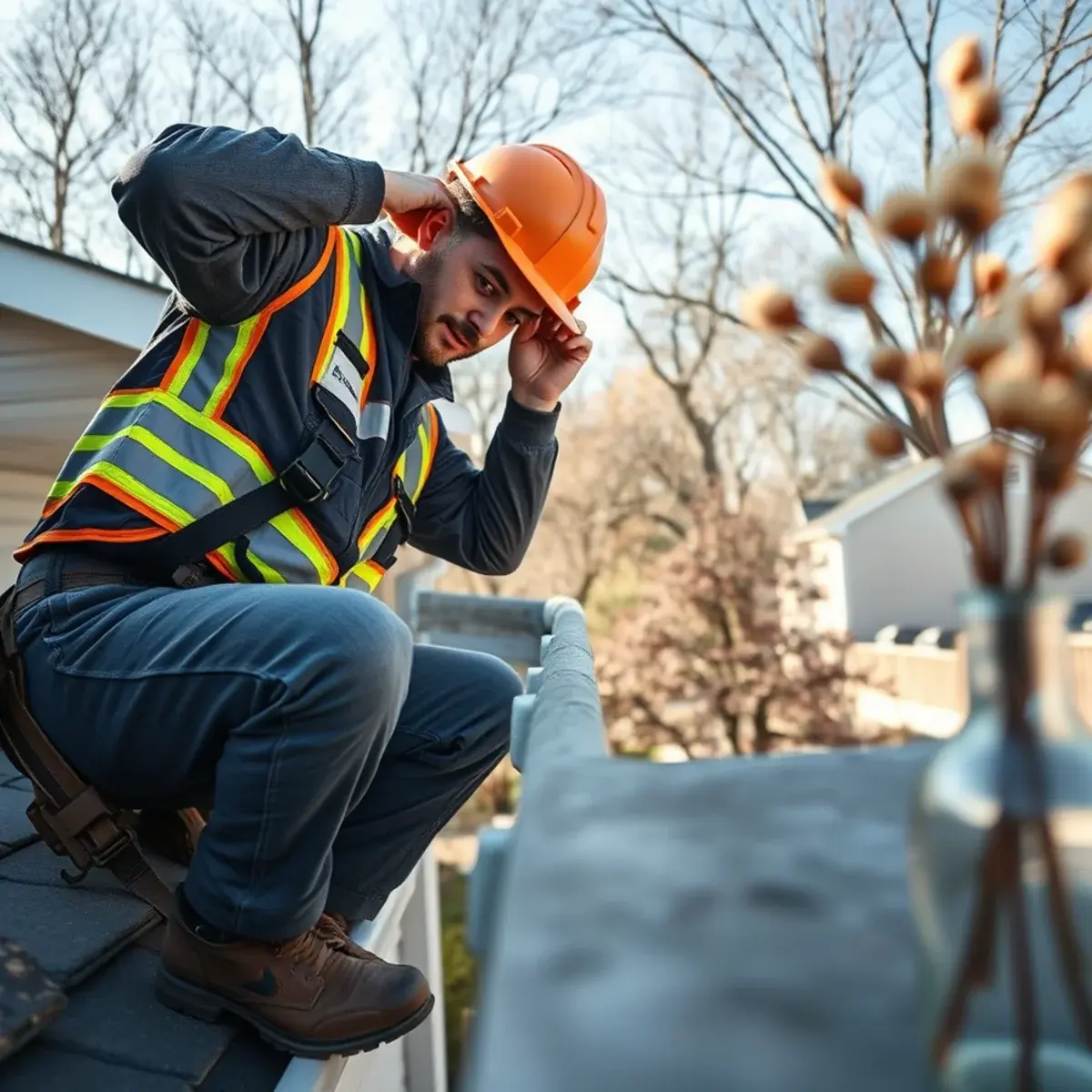 Gutter protection and roof drainage work near Hicksville, NY