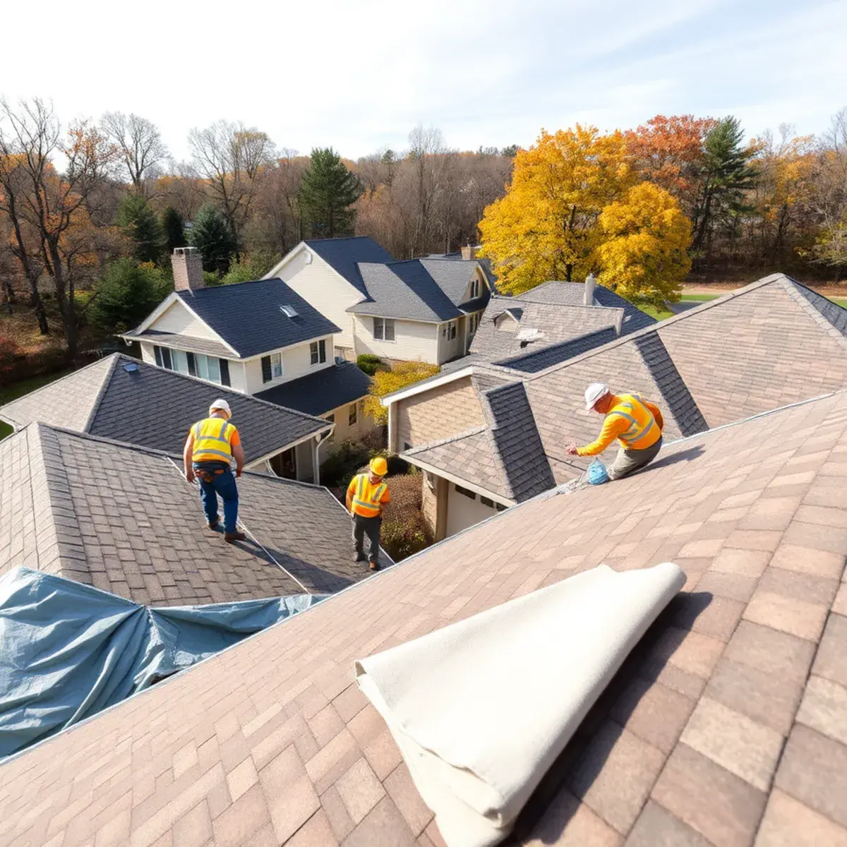 Roof replacement project near Highland Falls, NY