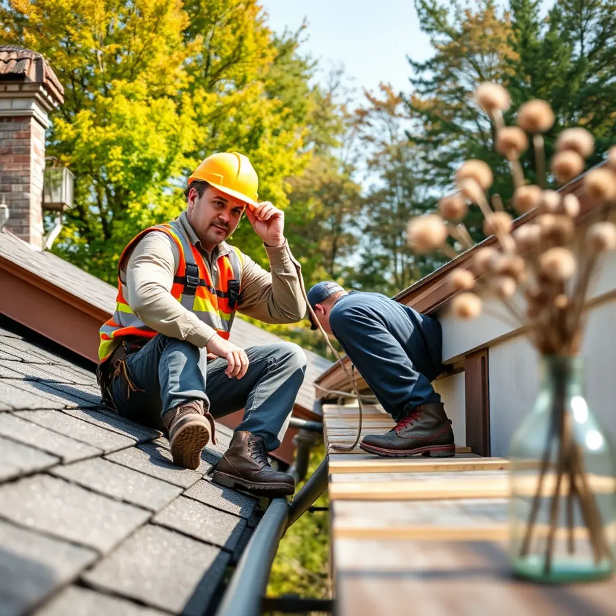 Gutter protection and roof drainage work near Highland Falls, NY