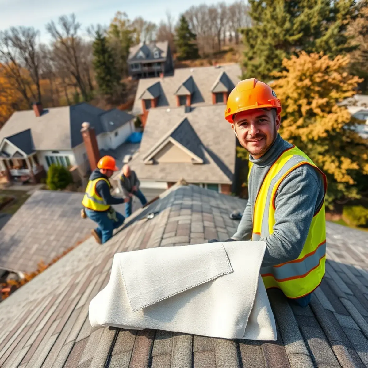 Roof replacement project near Hopewell Junction, NY