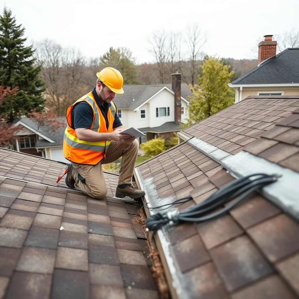 Storm damage roof repair near Hopewell Junction, NY