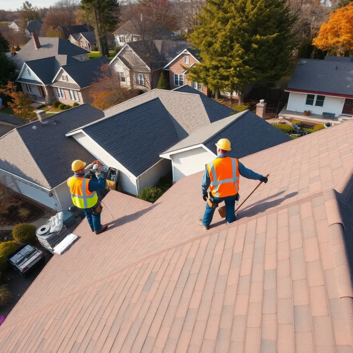 Roof replacement project near Hornell, NY