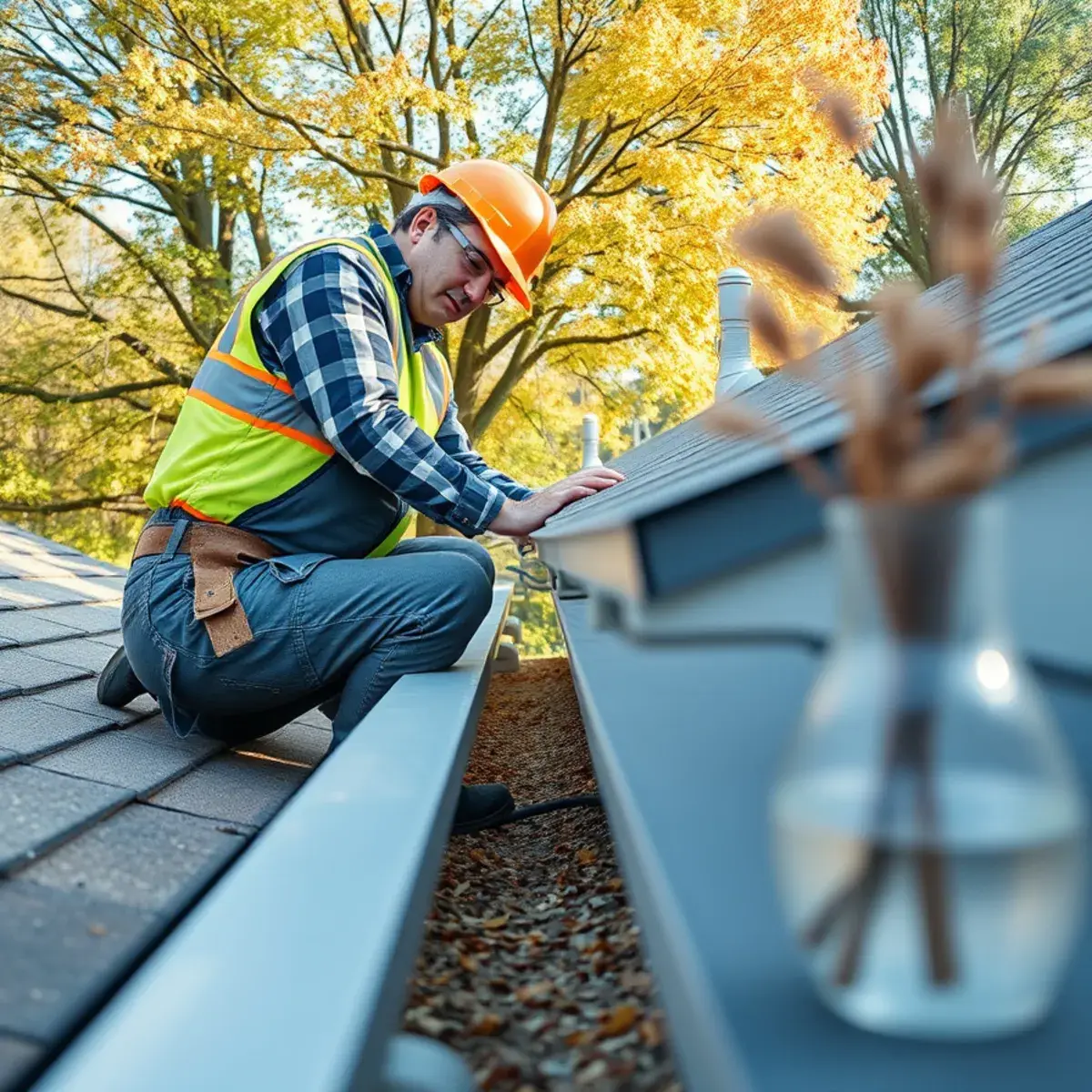 Gutter protection and roof drainage work near Hornell, NY