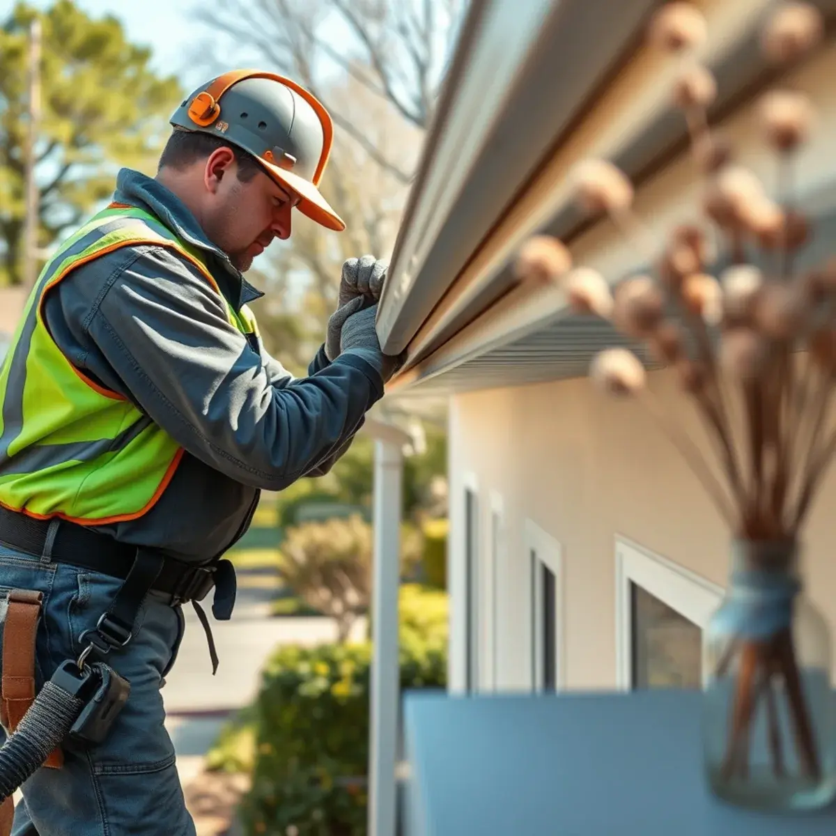 Gutter protection and roof drainage work near Huntington, NY