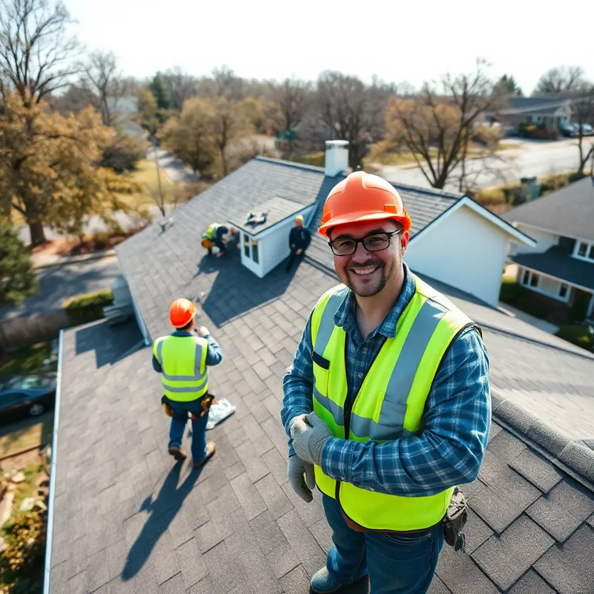 Roof replacement project near Islandia, NY