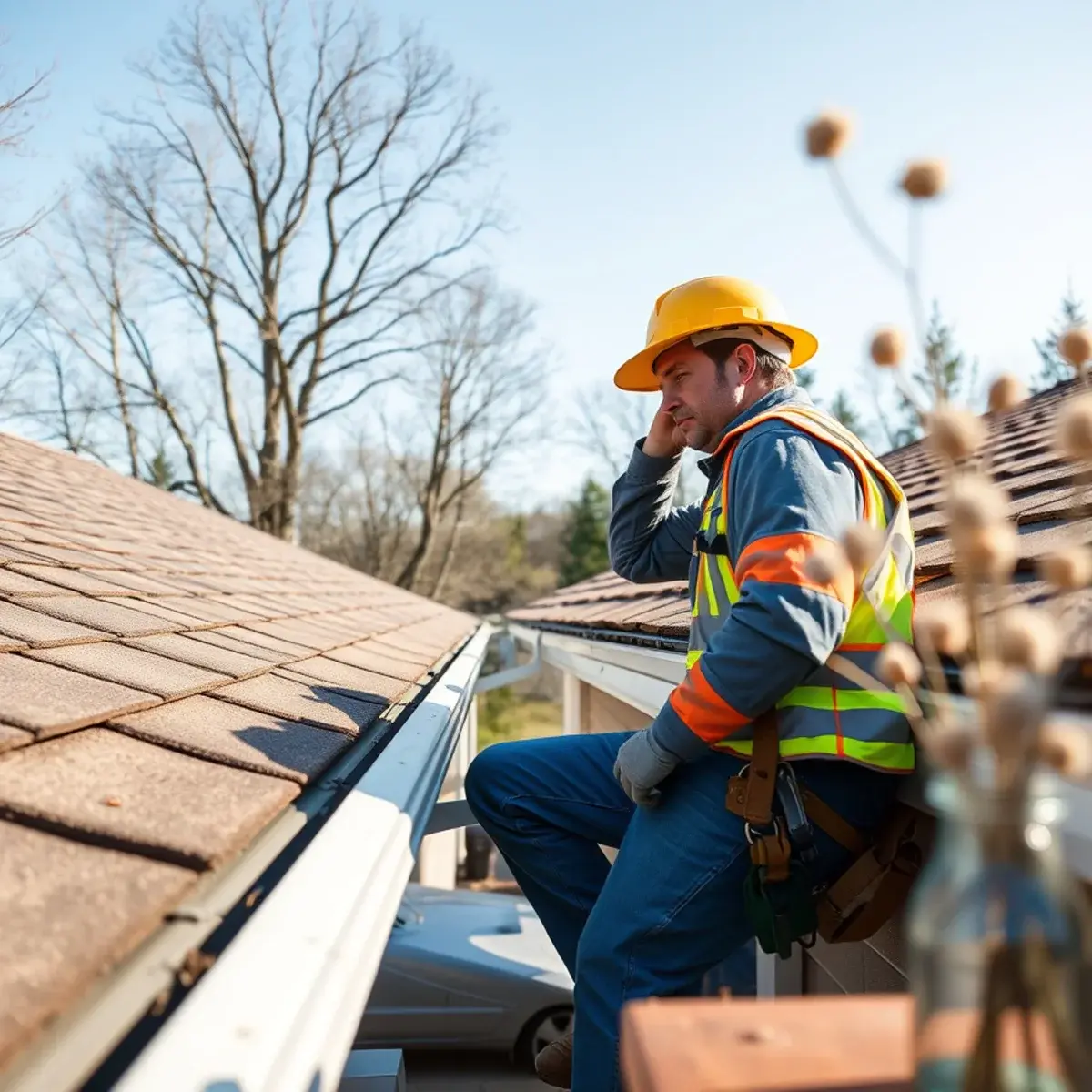 Gutter protection and roof drainage work near Livingston County, NY
