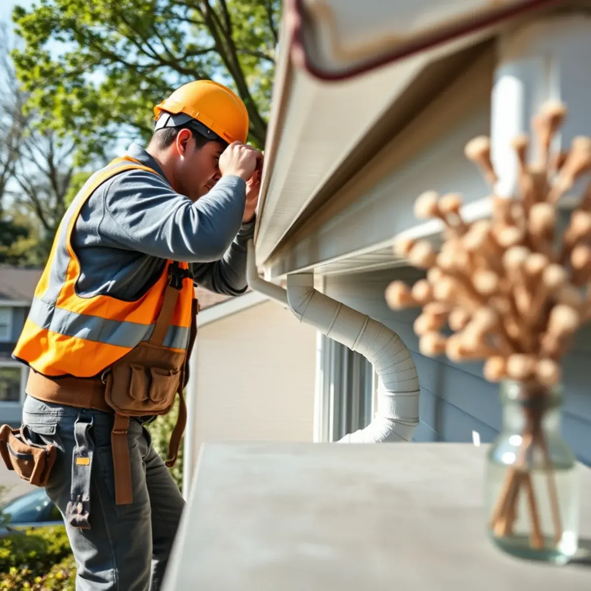 Gutter protection and roof drainage work near Locust Valley, NY