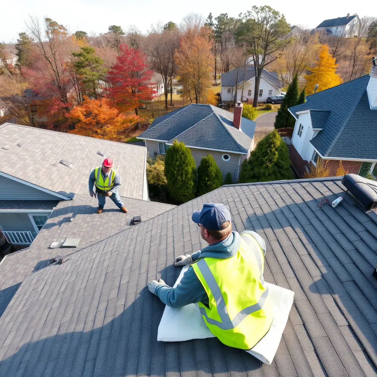 Roof replacement project near Montgomery, NY