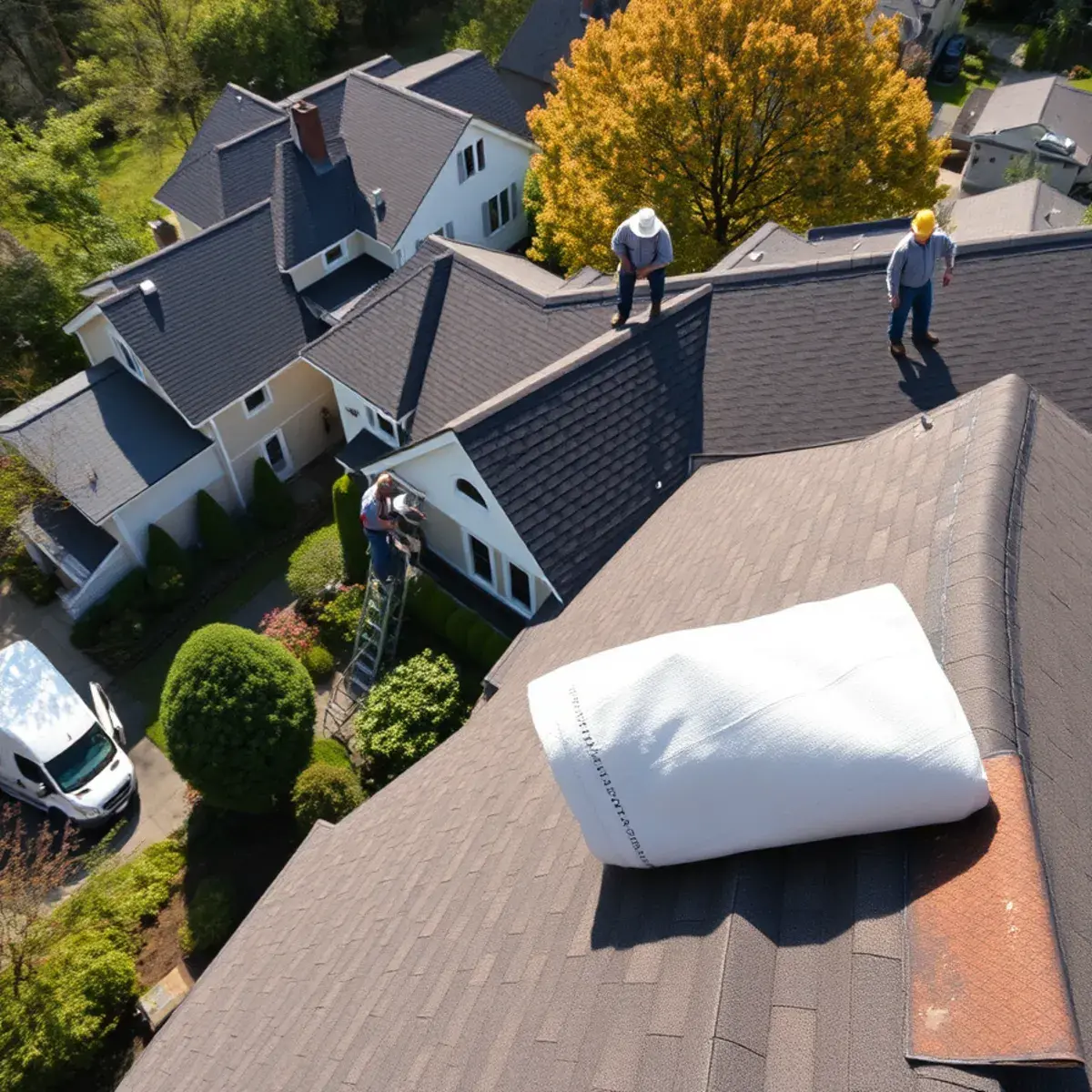 Roof replacement project near Montrose, NY