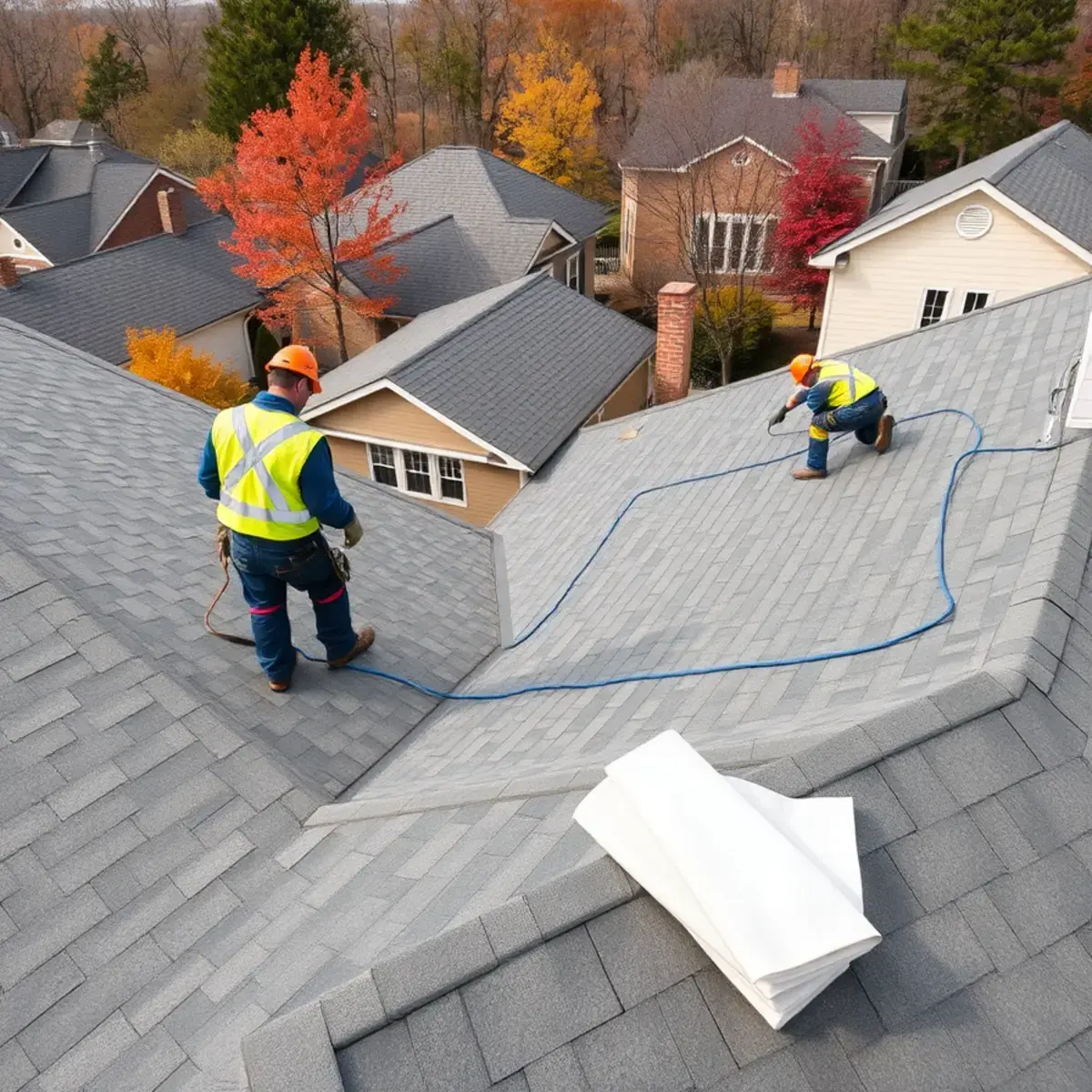 Roof replacement project near New York County, NY