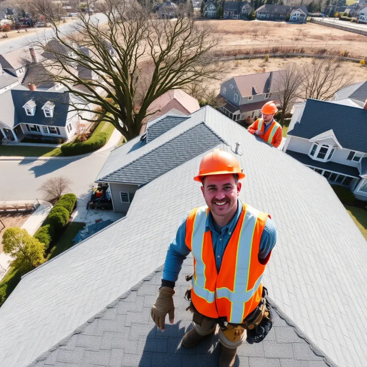 Roof replacement project near Oakdale, NY