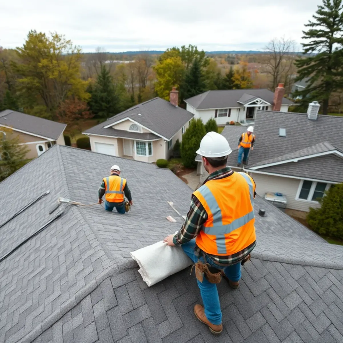Roof replacement project near Otsego County, NY