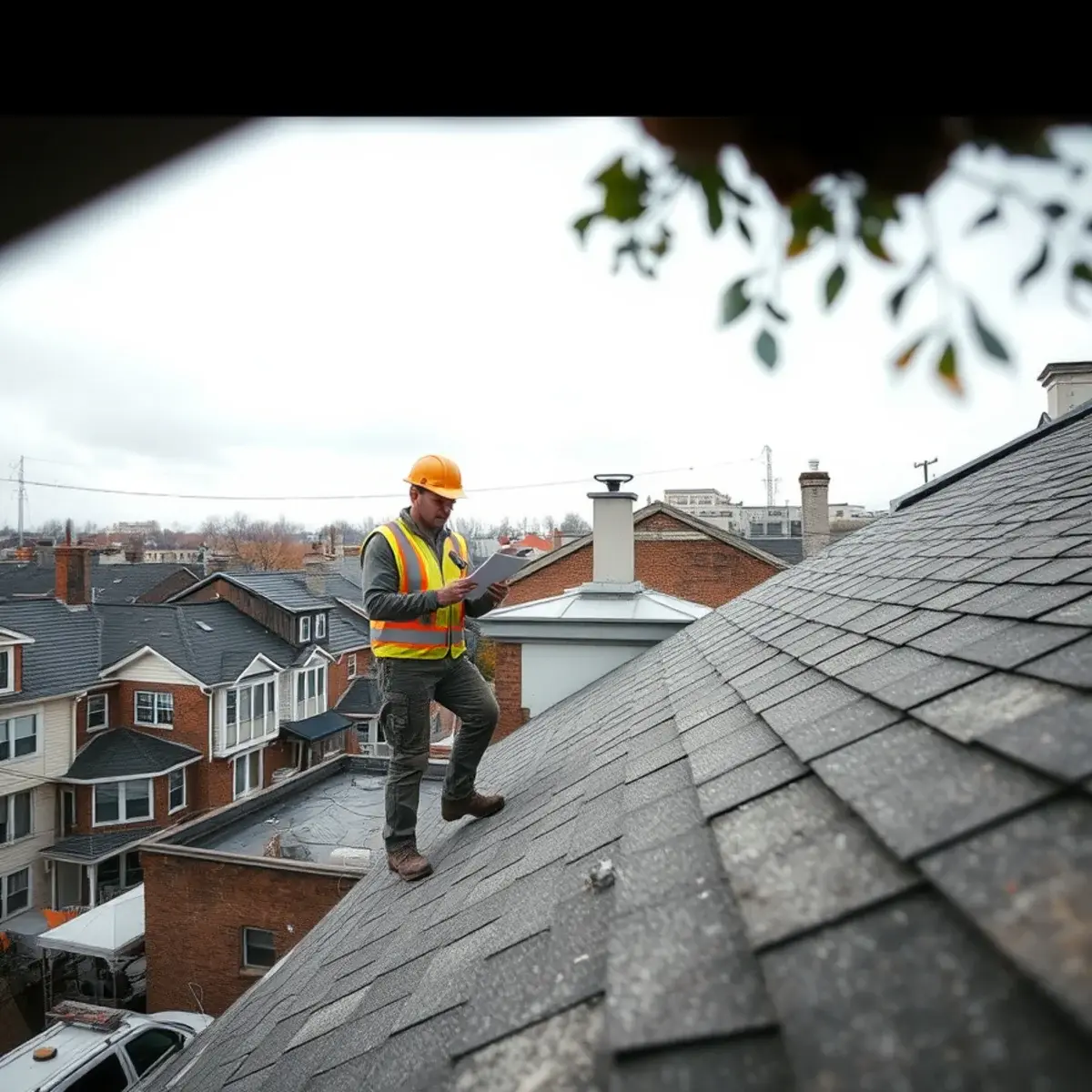 Storm damage roof repair near Ozone Park, NY