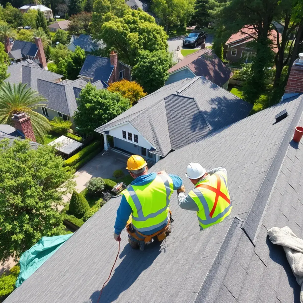 Roof replacement project near Pearl River, NY