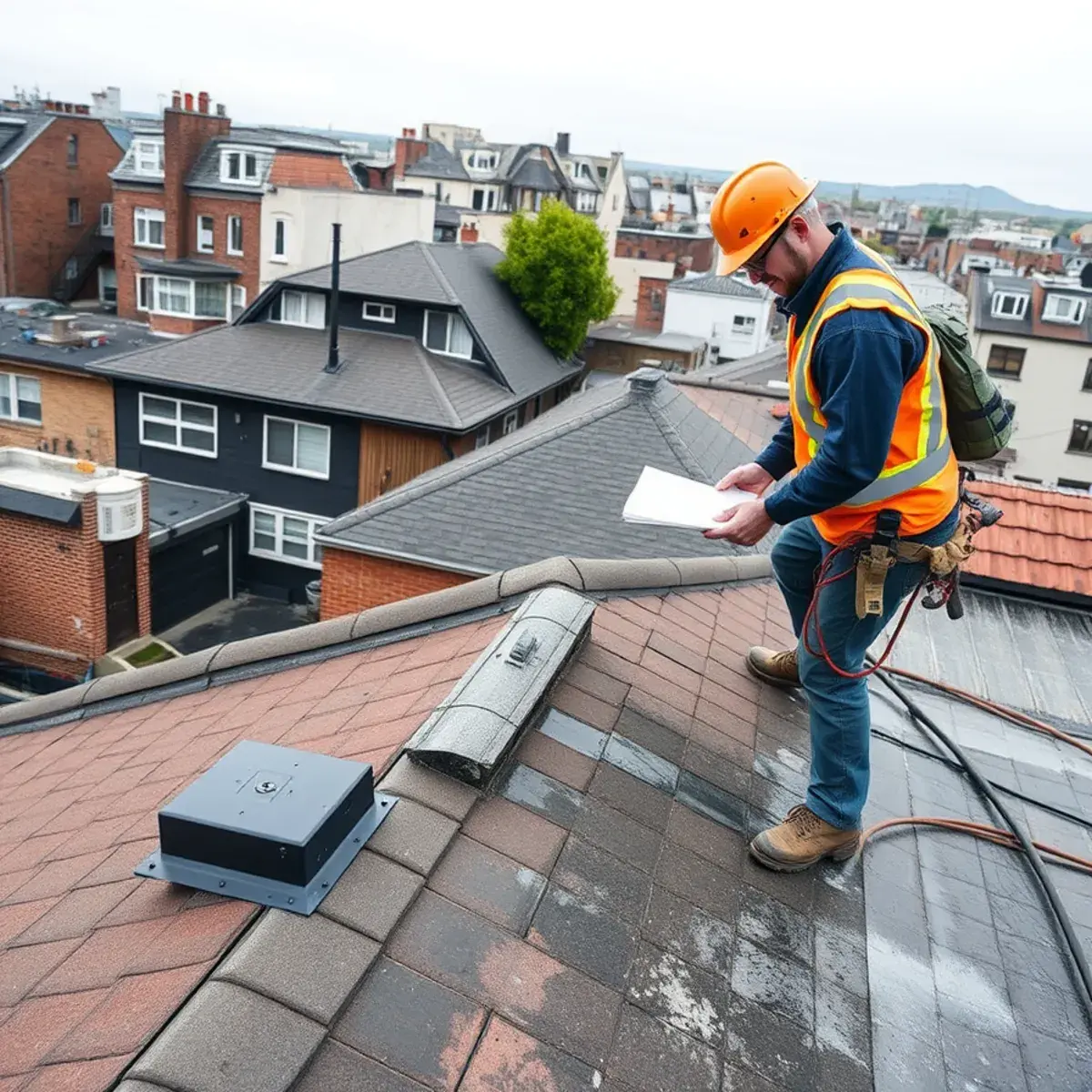 Storm damage roof repair near Richmond Hill, NY