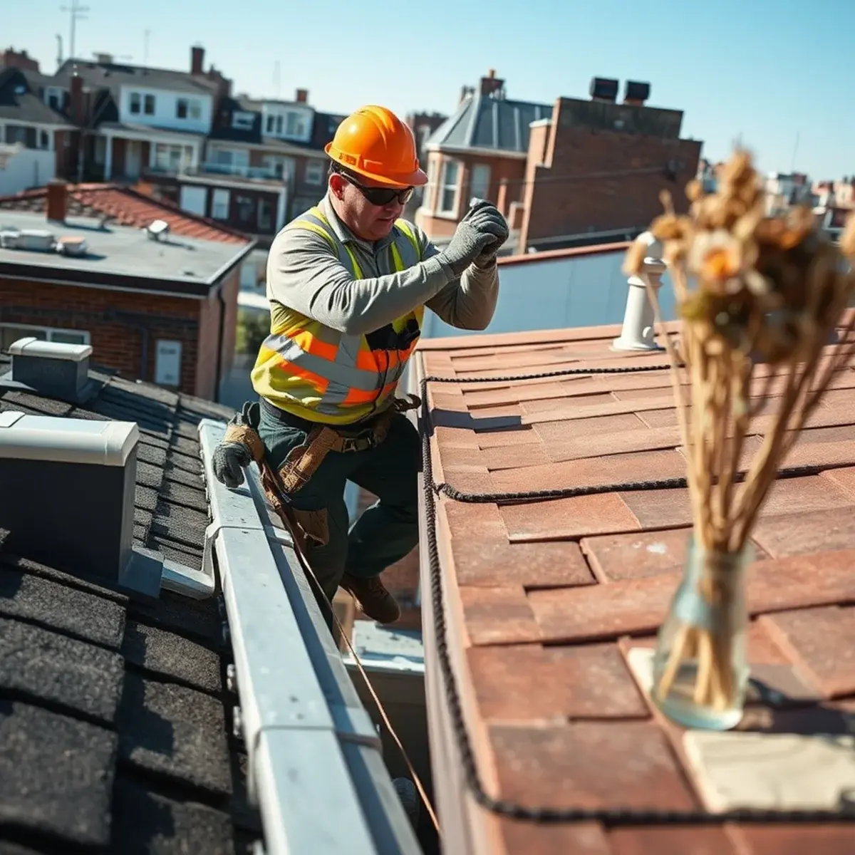 Gutter protection and roof drainage work near Rockaway Park, NY