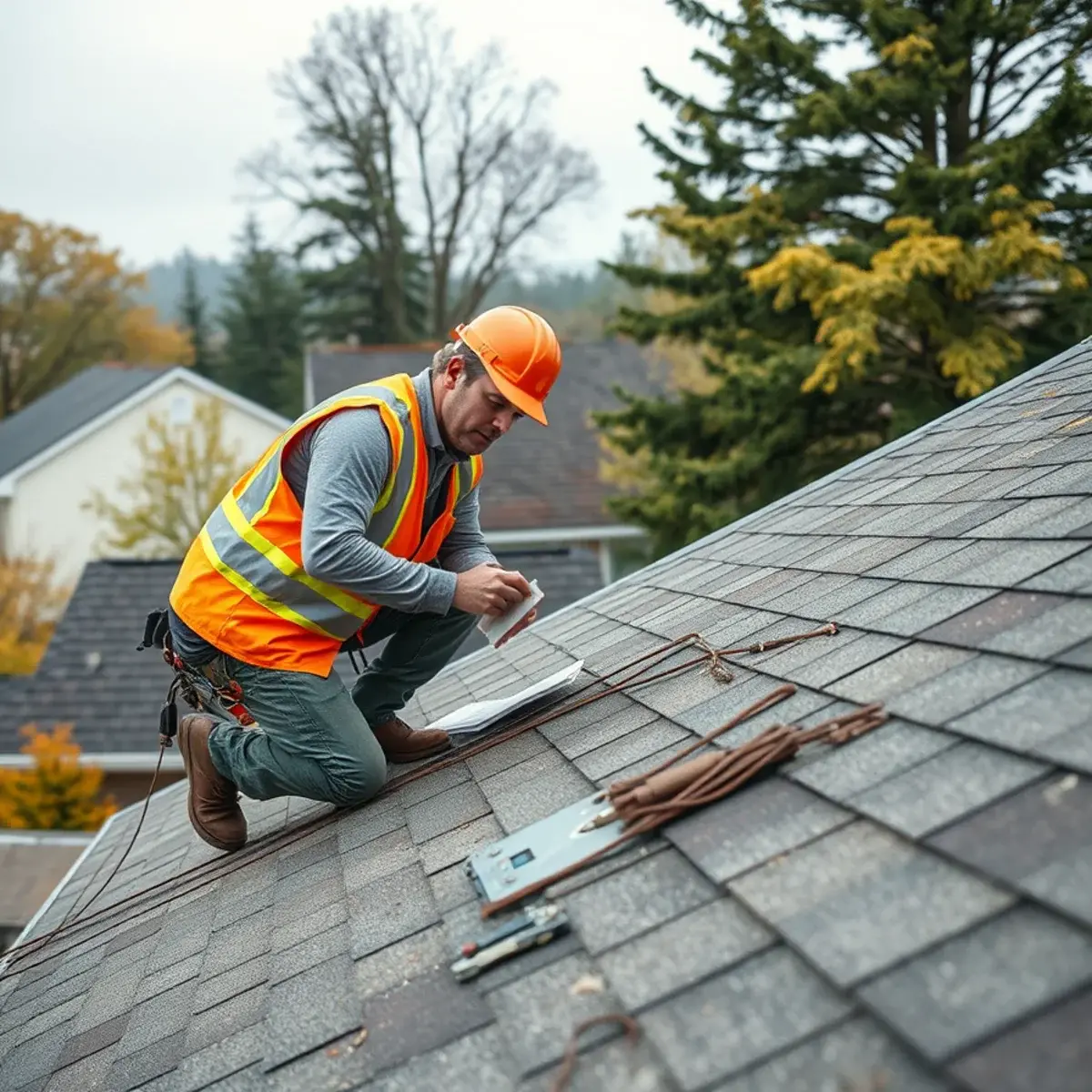 Storm damage roof repair near Salamanca, NY