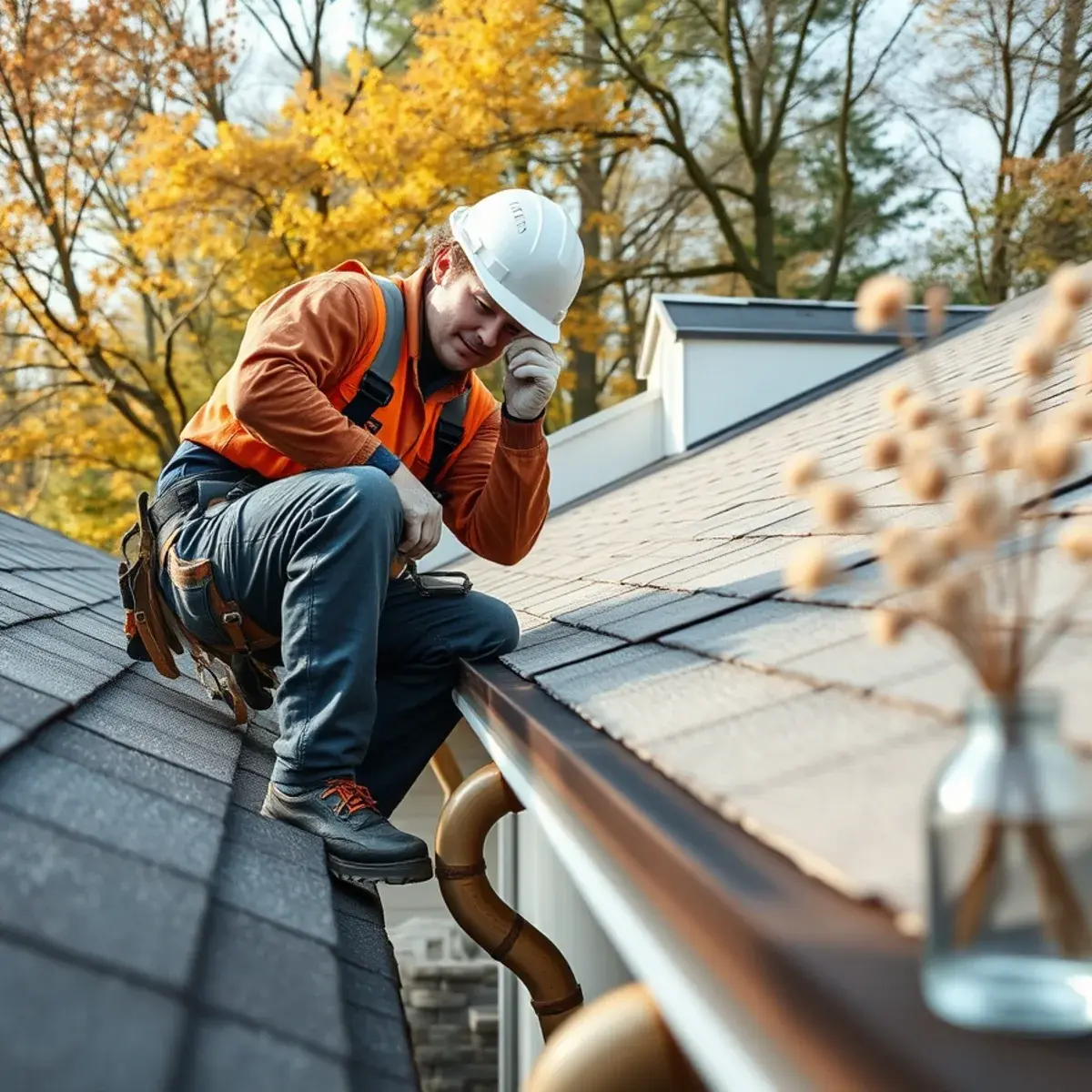 Gutter protection and roof drainage work near Salamanca, NY