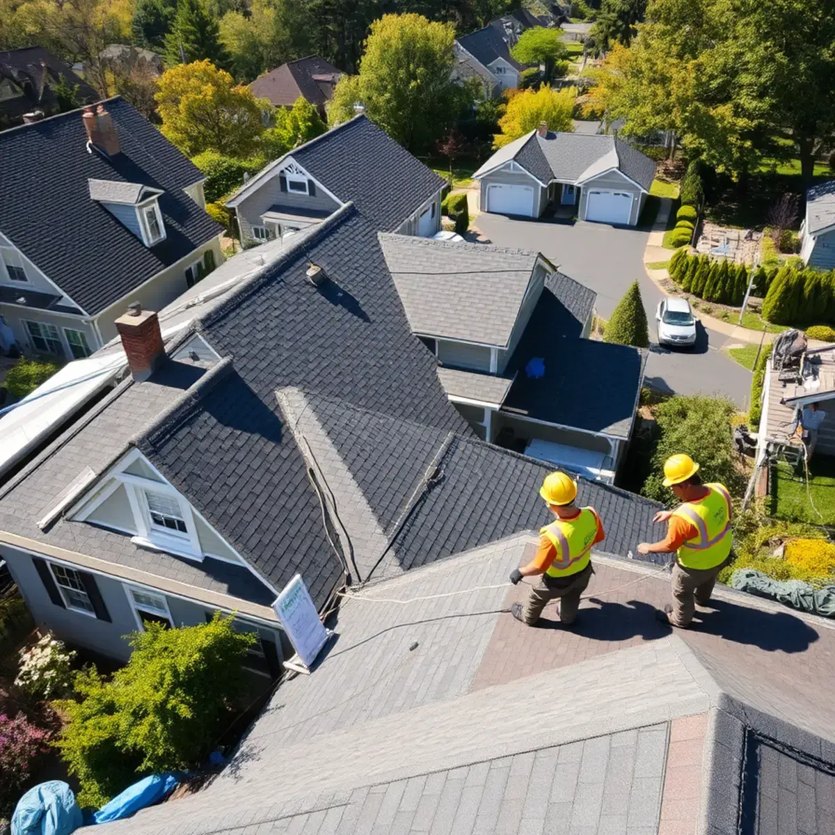 Roof replacement project near Thornwood, NY