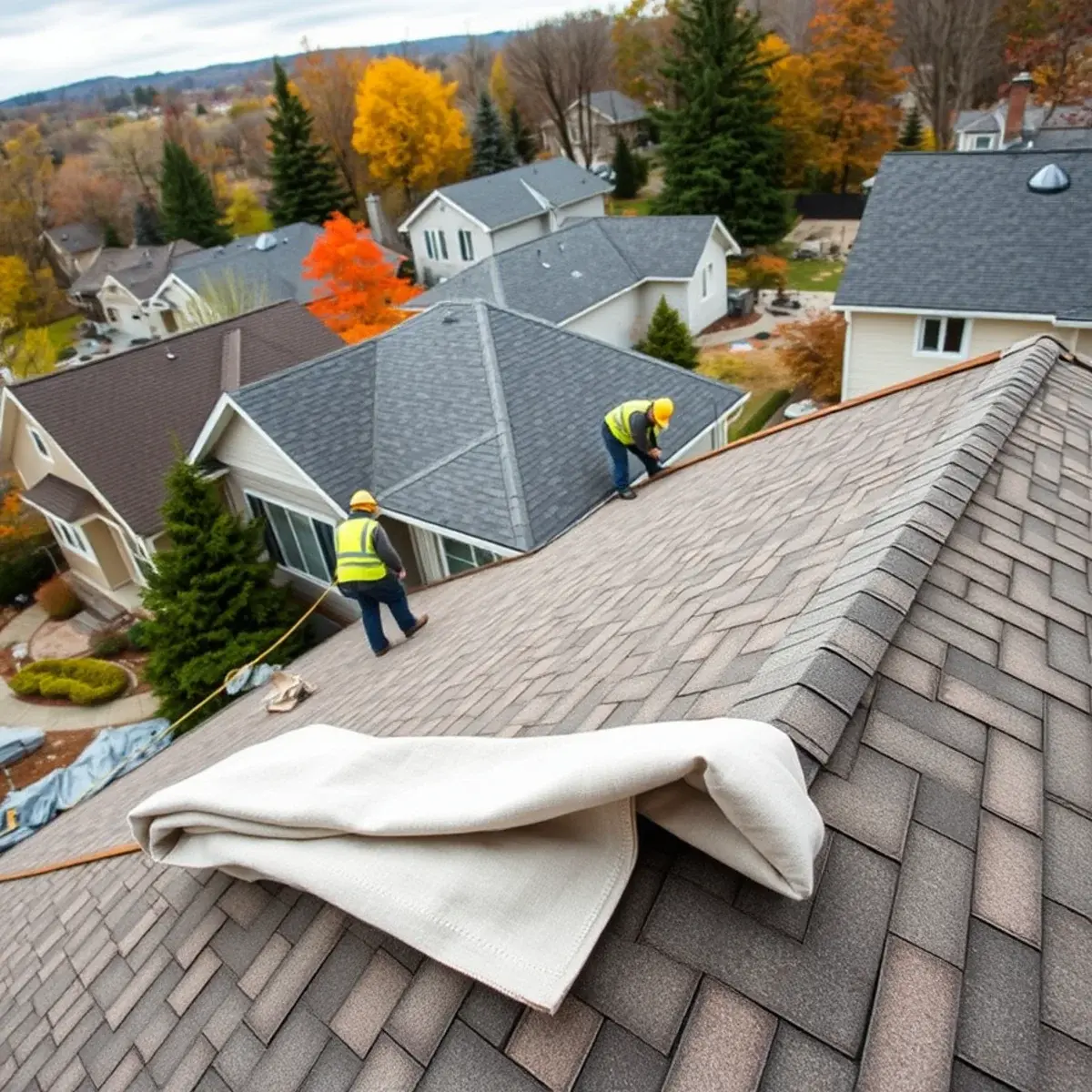 Roof replacement project near Tioga County, NY