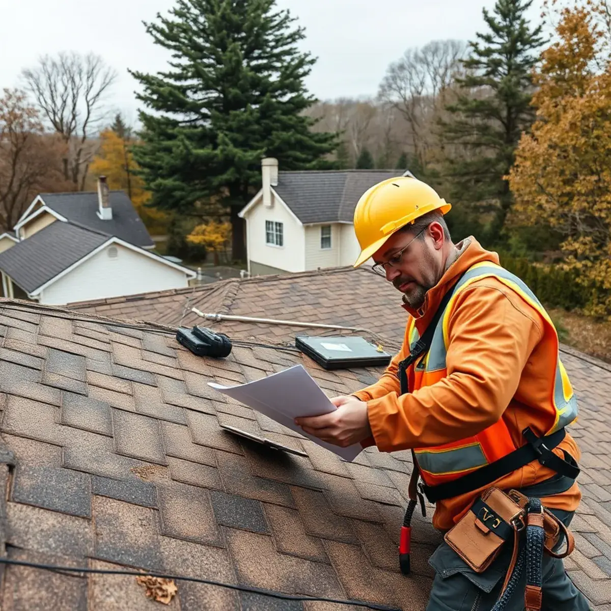 Storm damage roof repair near Tioga County, NY