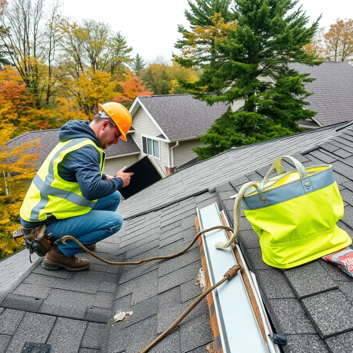 Storm damage roof repair near Ulster County, NY