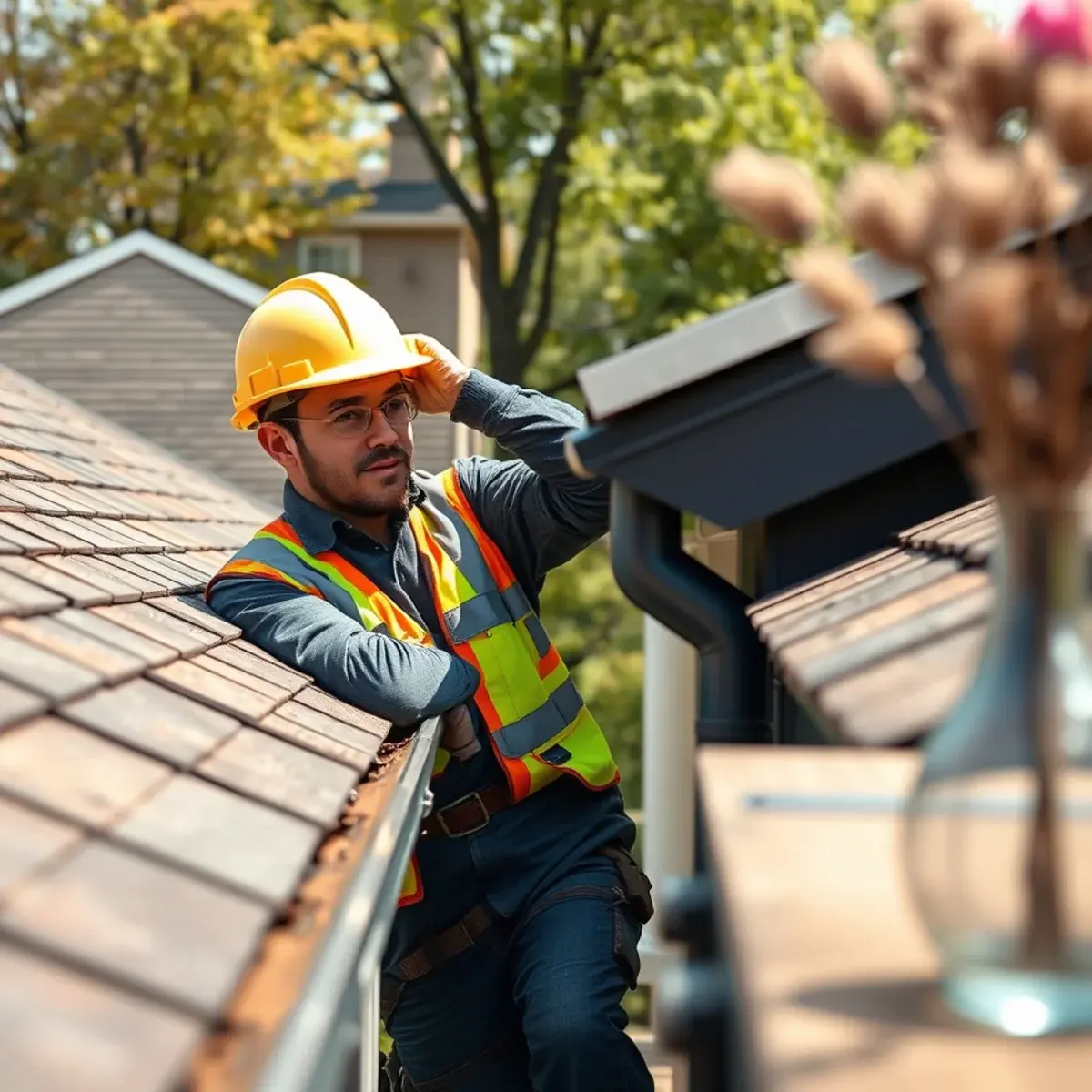 Gutter protection and roof drainage work near White Plains, NY