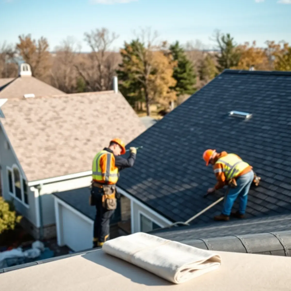 Roof replacement project near Wyoming County, NY